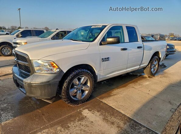 1C6RR6FGXJS262948 2018 RAM 1500 Белый Передняя левая четверть