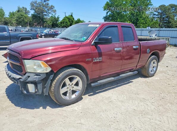 1C6RR6FT3HS505944 2017 RAM 1500 Бордовый Передняя левая четверть