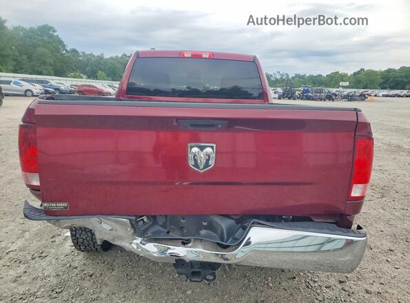 1C6RR6FT4JS207845 2018 RAM 1500 Бордовый Вид сзади