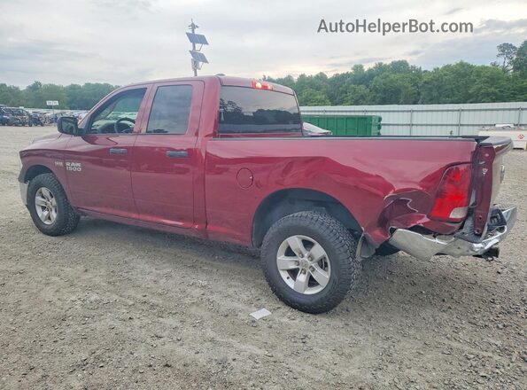 1C6RR6FT4JS207845 2018 RAM 1500 Бордовый Задняя левая четверть