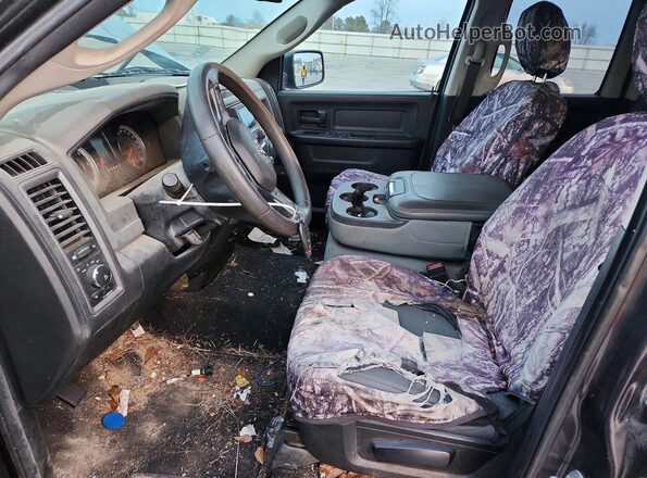 1C6RR6FT6JS143484 2018 RAM 1500 Серый Вид салона спереди