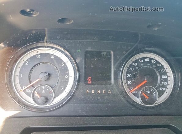 1C6RR6FT6PS527290 2023 RAM 1500 Белый Вид щитка приборов