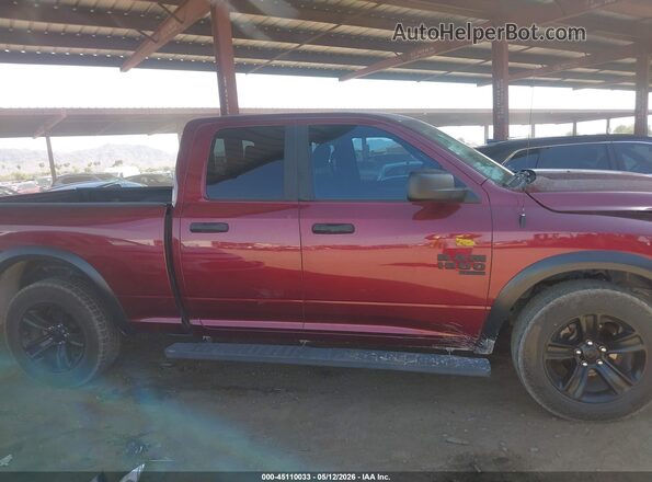 1C6RR6GG2MS513223 2021 RAM 1500 CLASSIC Burgundy Rear interior view