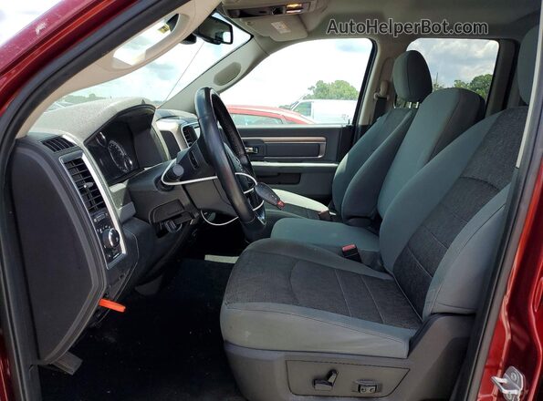 1C6RR6GT4HS511668 2017 RAM 1500 Red Vista interior delantera