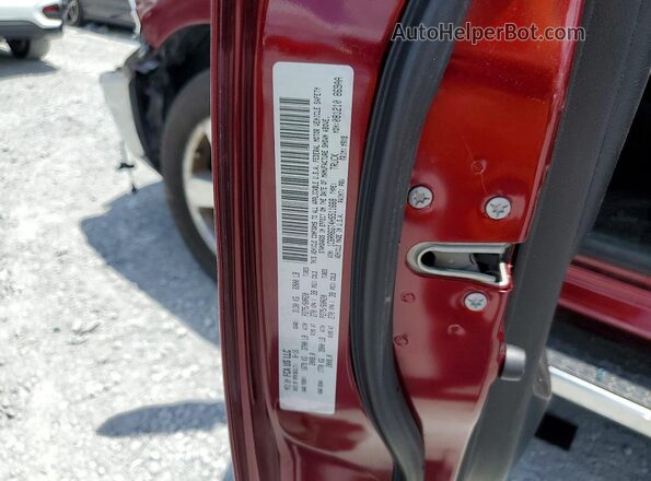 1C6RR6GT4HS511668 2017 RAM 1500 Red Vista del compartimento del motor