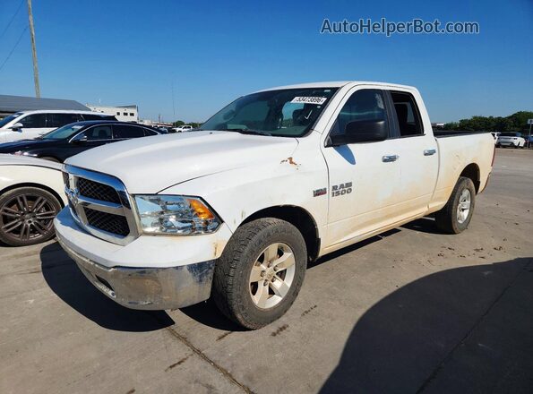 1C6RR6GT7JS169056 2018 RAM 1500 Белый Передняя левая четверть