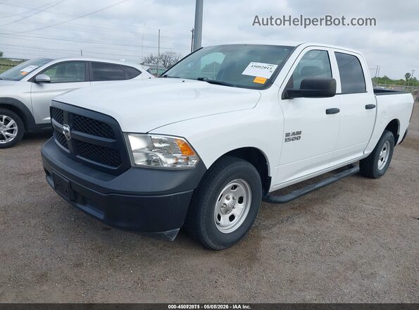 1C6RR6KG2GS393788 2016 RAM 1500 Белый Передняя левая четверть