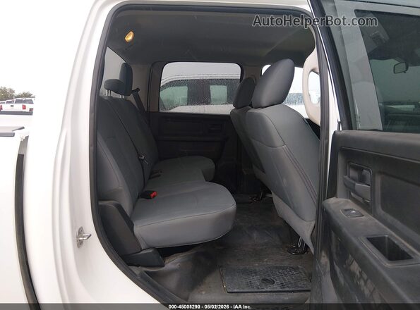 1C6RR6KG2JS303627 2018 RAM 1500 White Vista de la etiqueta del VIN