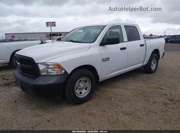 1C6RR6KG2JS303627 2018 RAM 1500 White Vista tres cuartos delantera izquierda