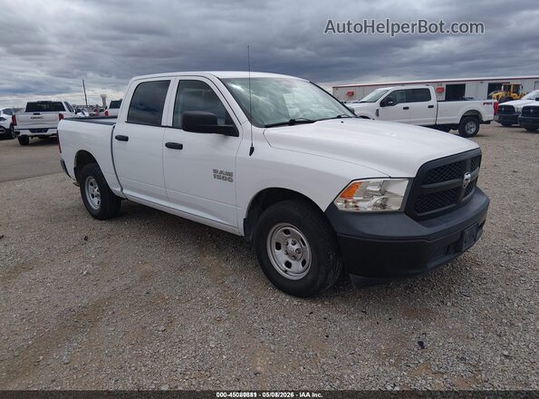 1C6RR6KG2JS303630 2018 RAM 1500 Белый Передняя правая четверть