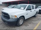 2018 Ram 1500 Tradesman  4x2 5'7 Box White vin: 1C6RR6KG9JS298605