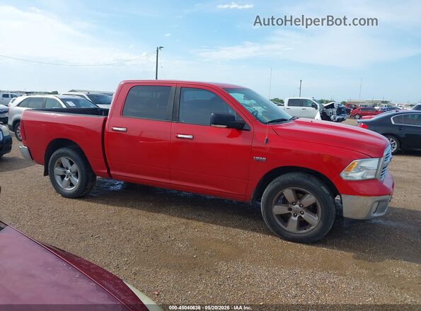 1C6RR6LT0GS159192 2016 RAM 1500 Red Սալոնի հետևի տեսք