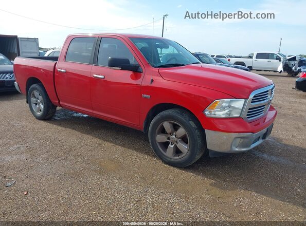 1C6RR6LT0GS159192 2016 RAM 1500 Red Առջևի աջ