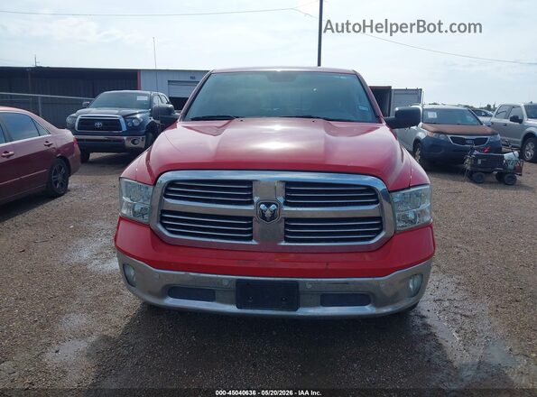 1C6RR6LT0GS159192 2016 RAM 1500 Red Սարքավորումների վահանակի տեսք
