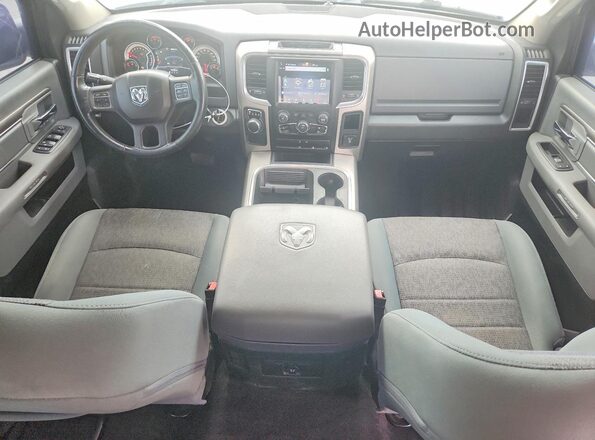 1C6RR6LT3JS127425 2018 RAM 1500 White Vista del salpicadero