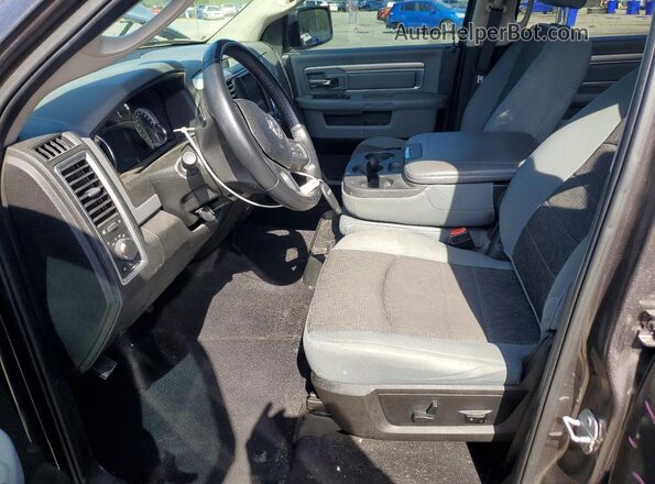1C6RR6LT3KS549017 2019 RAM 1500 Charcoal Вид салону спереду