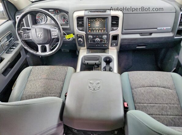 1C6RR6LT6GS242447 2016 RAM 1500 Белый Вид панели приборов