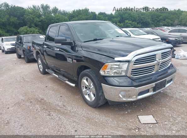 1C6RR6LTXHS551114 2017 RAM 1500 Черный Передняя правая четверть