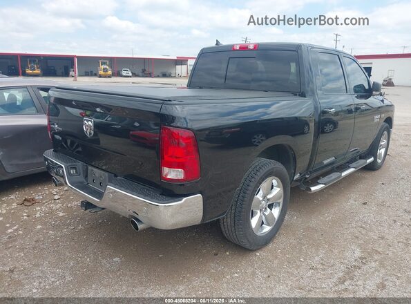1C6RR6LTXHS551114 2017 RAM 1500 Черный Задняя правая четверть