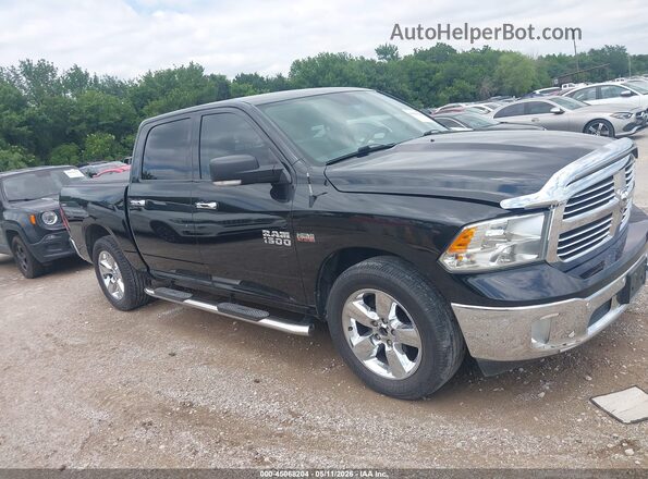 1C6RR6LTXHS551114 2017 RAM 1500 Черный Вид задней части салона