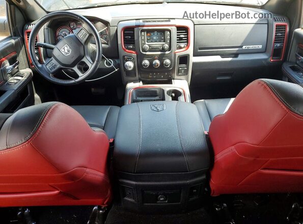 1C6RR6YT2GS237500 2016 RAM 1500 Черный Вид панели приборов