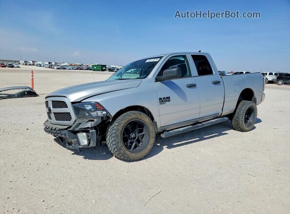 1C6RR7FG0KS554163 2019 RAM 1500 Серебряный Передняя левая четверть