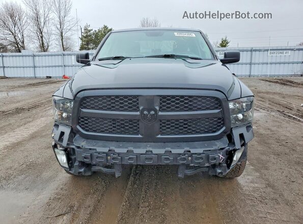 1C6RR7FG1JS275769 2018 RAM 1500 Black Widok z przodu