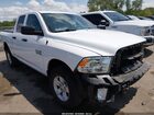 2018 Ram 1500 Express  4x4 6'4 Box White vin: 1C6RR7FG6JS260491