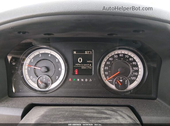 1C6RR7FG8LS156460 2020 RAM 1500 CLASSIC Коричневый Вид задних сидений