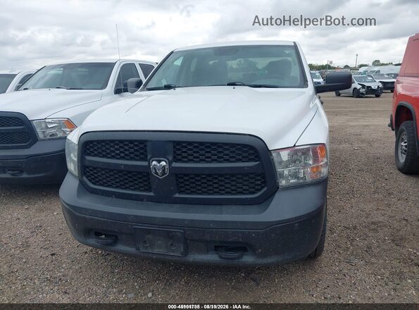 1C6RR7FG9JS284414 2018 RAM 1500 Белый Вид щитка приборов