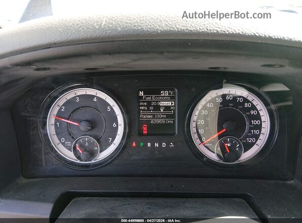 1C6RR7FGXLS156461 2020 RAM 1500 CLASSIC Коричневый Вид задних сидений