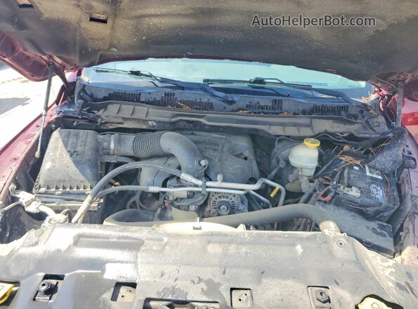 1C6RR7FT1HS675595 2017 RAM 1500 Бордовый Вид задней части салона