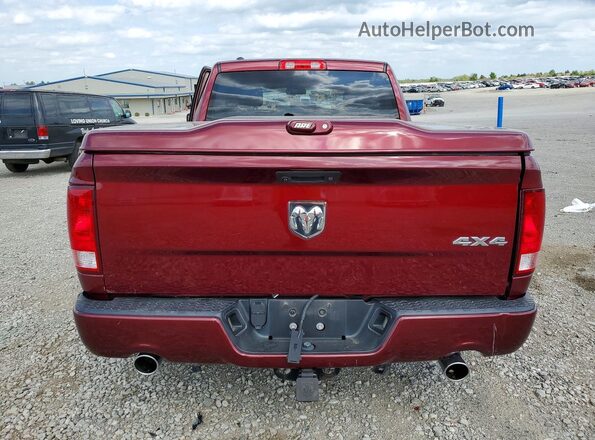 1C6RR7FT3JS351117 2018 RAM 1500 Black Vista trasera