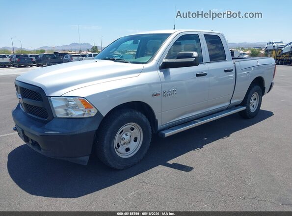 1C6RR7FT7JS312997 2018 RAM 1500 Серебряный Передняя левая четверть