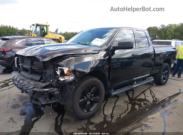 1C6RR7FTXHS727984 2017 RAM 1500 Черный Передняя левая четверть