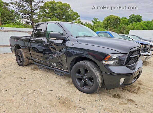 1C6RR7GG1JS139110 2018 RAM 1500 Черный Передняя правая четверть