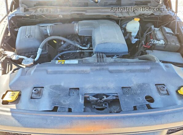 1C6RR7GG2MS538581 2021 RAM 1500 Black Rear interior view