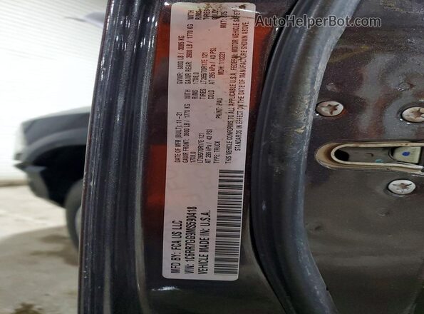 1C6RR7GG9MS590418 2021 RAM 1500 Gray Widok naklejki z numerem VIN