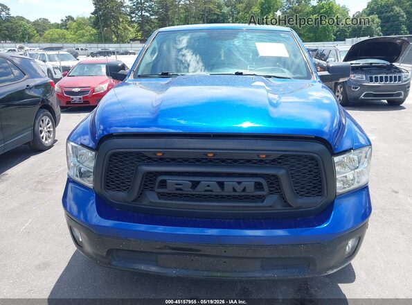 1C6RR7GT2KS682805 2019 RAM 1500 CLASSIC Blue Սարքավորումների վահանակի տեսք