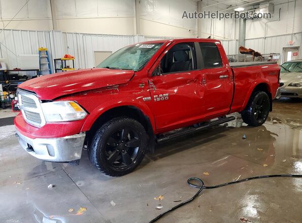 1C6RR7GT8JS165569 2018 RAM 1500 Red Przód lewy