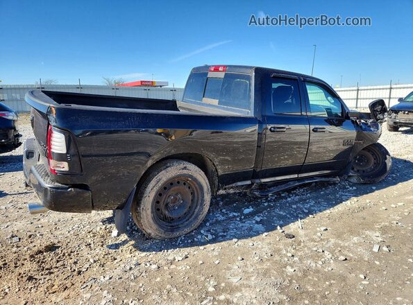 1C6RR7HT2GS102751 2016 RAM 1500 Черный Задняя правая четверть