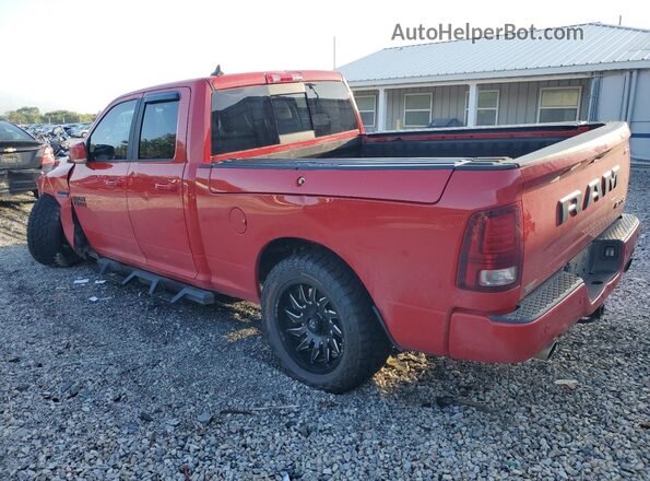 1C6RR7HT2JS154548 2018 RAM 1500 Red Trasero izquierdo