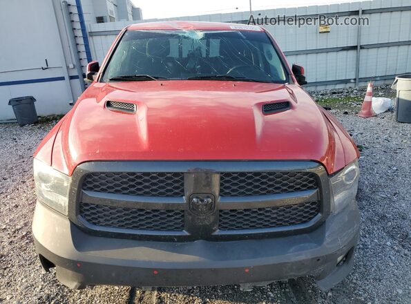 1C6RR7HT2JS154548 2018 RAM 1500 Red Vista frontal