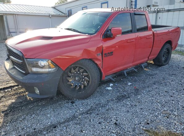 1C6RR7HT2JS154548 2018 RAM 1500 Red Vista tres cuartos delantera izquierda