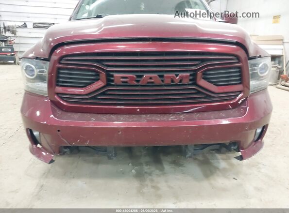 1C6RR7HT2JS202906 2018 RAM 1500 Red Դիմացի տեսք