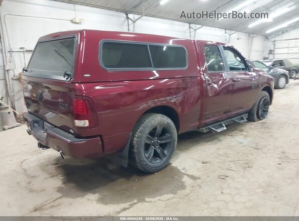 1C6RR7HT2JS202906 2018 RAM 1500 Red Հետևի աջ