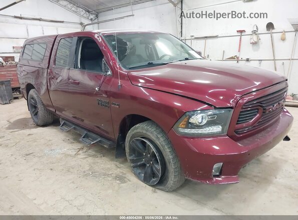 1C6RR7HT2JS202906 2018 RAM 1500 Red Առջևի աջ