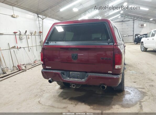 1C6RR7HT2JS202906 2018 RAM 1500 Red 