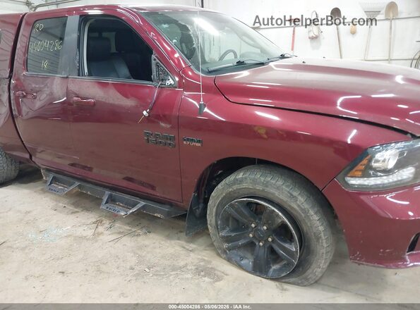 1C6RR7HT2JS202906 2018 RAM 1500 Red 