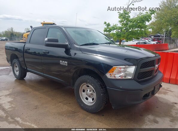 1C6RR7KG2HS834035 2017 RAM 1500 Черный Передняя правая четверть